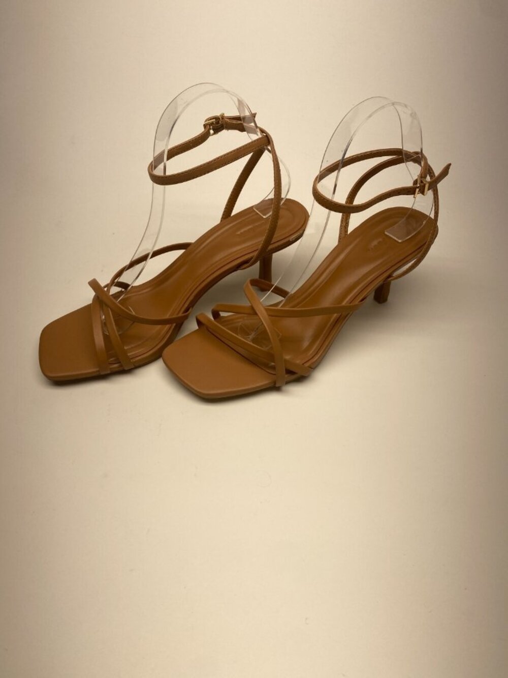 Open Edit Women's Remington Ankle Strap Sandal Sz 9